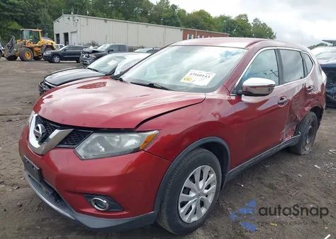 2016 Nissan Rogue S из США, поврежденный, VIN 5N1AT2MMXGC828372